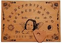 Alterras - Mango-Holz-Witchboard: Witchboard-Engel (LxBxT: 61x42x1cm)