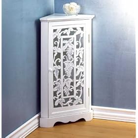 <b>Grapevine Detail Corner Cabinet #35280</b>