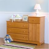 Kalani Combo Dresser in Honey Oak Finish By Da Vinci Baby Furniture