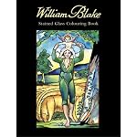 William Blake Stained Glass Colouring Book (Dover Pictorial Archive) book cover