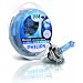 Philips 12342BVUSM Blue Vision ultra H4 Scheinwerferlampe, 2er Kit