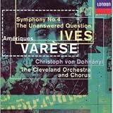 Ives/Varese;Sym.No.4/Unansw