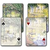 Lunch Under a Pergola / Lunch in a Trellised Garden - Double Deck Playing Cards