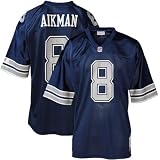 Dallas Cowboys Jerseys : Dallas Cowboys #8 Troy Aikman Navy Blue 1992 Throwback Collectible Jersey