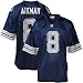 Dallas Cowboys #8 Troy Aikman Navy Blue 1992 Throwback Collectible Jersey