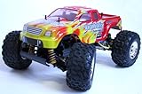 1 10 Offroad Off Road Radio Remote Control 4wd Bonzer Xt Cross Tiger Monster Truck Rc Rtr