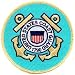US Coast Guard Embroidered Patch USCG Insignia Military Iron-On Emblem