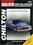 GM Chevrolet Full-Size Cars, 1979-89 (Chilton's Total Car Care Repair Manuals)