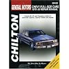 GM Chevrolet Full-Size Cars, 1979-89 (Chilton's Total Car Care Repair Manuals)