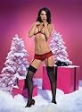 Cupless Bra Top & Tanga Shorts