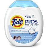 Tide PODS Free and Gentle Laundry Detergent Pacs 81-load Tub