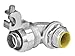 3 Inch Malleable Iron Liquid Tight 90 Degree Connector With Aluminum Grounding Lug-1 per case