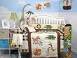 SoHo Mommy and Me Baby Crib Nursery Bedding Set 10pcs