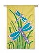 Sparkling Dragonfly Dance Regular Size Applique Flag