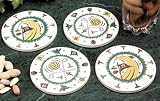 4 Pc. 19th Hole Sandstone Coaster Set