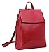HESHE Leather Backpack for Women Fashion Convertible Backpack Purse Designer Handbags Anti Theft Rucksack for Travel