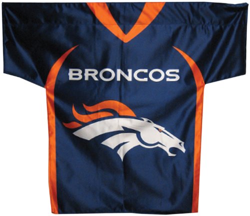 NFL Denver Broncos Jersey Banner (34-by-30-Inch/2-Sided)