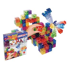 Magnif Cube Burst Building Blocks, 40 pieces by Magnif