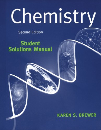 cheap Student Solutions Manual: for Chemistry: The Science in Context, Second Edition