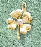 14Kt Four Leaf Clover Charm