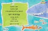 Shark Attack Invitations