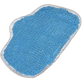 Washable Coral Microfibre 3 Pack Replacement Steam Mop Cleaning Pad for Home-tek / Hometek models HT824, HT855, HT829, HT859, Lite and Elite Pads