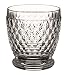 Villeroy & Boch Boston Clear Crystal Double Old-Fashioned Glasses, Set of 4