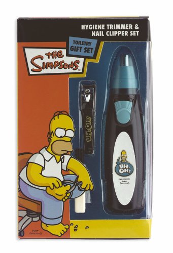 Homer Simpson Hygiene Trimmer & Clipper Set
