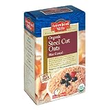 Arrowhead Mills Organic Hot Cereal, Steel Cut Oats, 24 Ounce Boxes (Pack of 4)