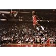Michael Jordan (Mid-Air Dunk) Sports Poster Print - 36x24