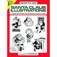 Ready-to-Use Santa Claus Illustrations (Dover Clip-Art Series)