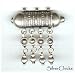 Yemeni Sterling Pendant - Prayer Box with Dangles - found in Ethiopia