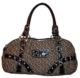 51KXF6BUfRL. SL160  Guess Purse Handbag Network Black Signature Logo