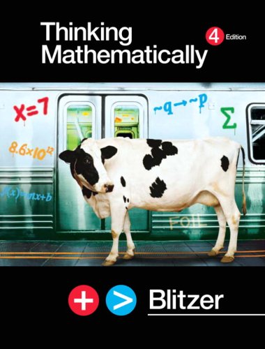 Thinking Mathematically