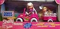 Barbie - Kelly & Tommy Power Wheels Jeep & Wagon Motorized Playset (1997 Mattel, Fisher Price)