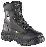 Men's Converse 8 Steel Toe Internal Metatarsal Guard Side Zip Boots Black