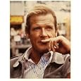 James Bond Authentic Roger Moore Signed Autographed Photo with Certificate of Authenticity