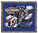 Harley-Davidson&reg; Motorcycles Faded Glory Throw