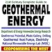 21st Century Complete Guide to Geothermal Energy, Geothermal Heat Pumps, Electricity, Potential, Drilling, Photo Gallery, Geopowering the West, Department ... National Renewable Energy Lab NREL (CD-ROM)