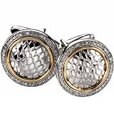 Glitter Ball Diamond Men's Cufflinks