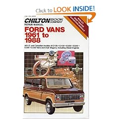 Ford Vans 1961-88 (Chilton's Repair Manual (Model Specific))