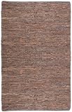 Brown Leather Matador 8'x10' Rug with Free Shipping!