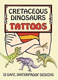 Cretaceous Dinosaurs Tattoos (Temporary Tattoos)
