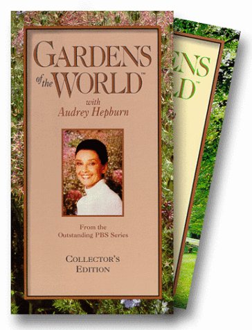 Childrens Toyshop  VHS : Gardens of the World with Audrey Hepburn