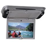 Buy Audiovox VOD80 Car 8-Inch (16x9) Dropdown Video Monitor with DVD Player (Titanium) by Audiovox