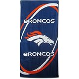 DENVER BRONCOS 100% Cotton Full Size 30 by 60 BEACH / BATH TOWEL