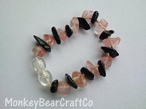 5" Amber teething bracelet.