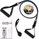 GoFit Ultimate 4-Foot X-Heavy Resistance Ultimate Power Tube with Core Performance DVD (Black / 20-Pound)