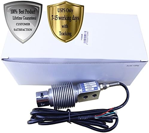 lotoclub Electronic Scale Environmental Protection Equipment/Electronic Scale Alloy Single Point Weighting Sensor strain gauge 100kg 220lb