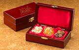 Three Kings Gifts-Wisemen Gifts- Small Single Chest Set - Gold Frankincense and Myrrh